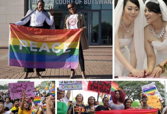 Progress of LGBTIAQ rights across the world