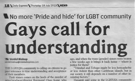 Express Coverage – Gays Call For Understanding